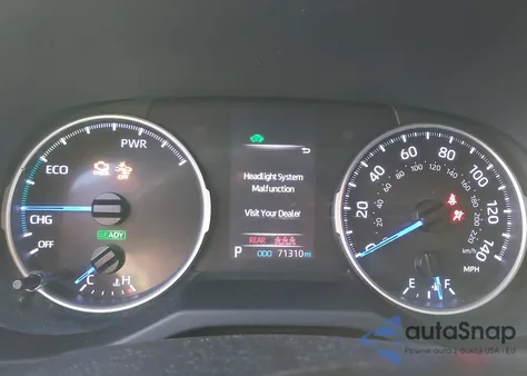 2019 Toyota Rav4 Hybrid Le z USA, uszkodzony, nr VIN JTMLWRFV1KD007053